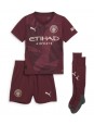 Manchester City Ilkay Gundogan #19 Ausweichtrikot für Kinder 2024-25 Kurzarm (+ Kurze Hosen)